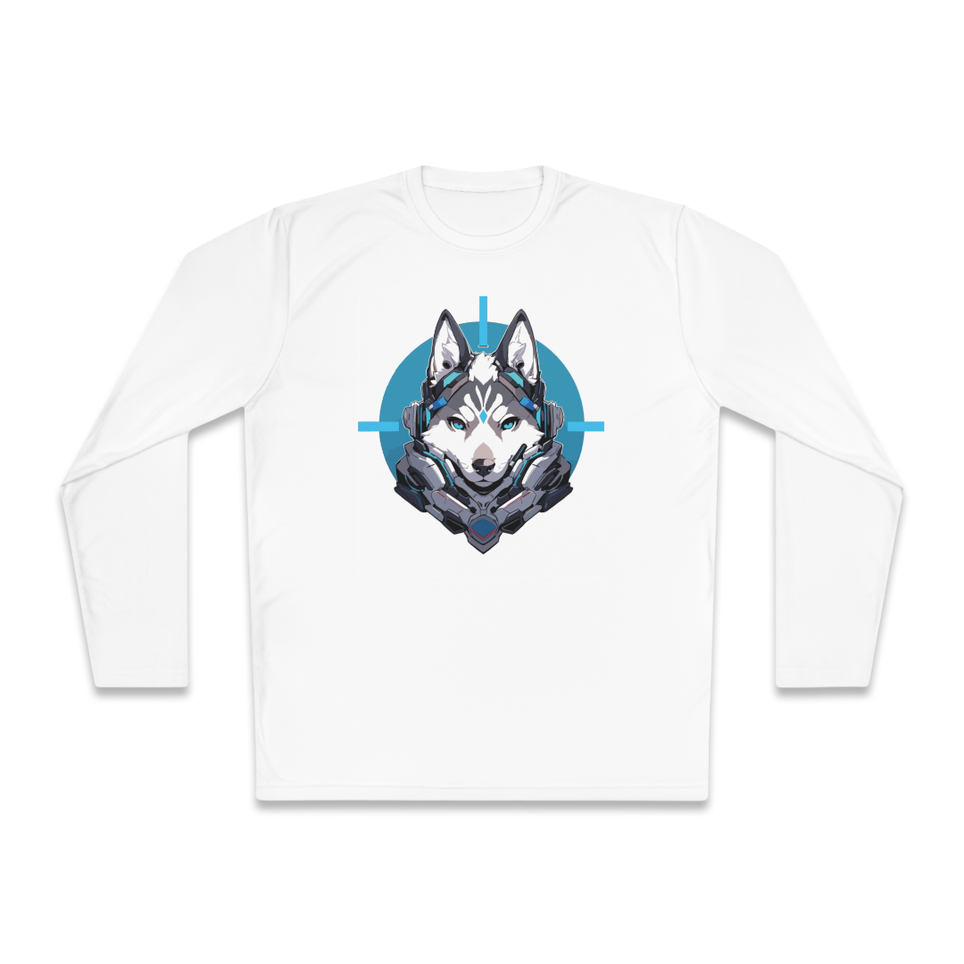 100%纯棉长袖T恤 | Mascot-Dog-014 