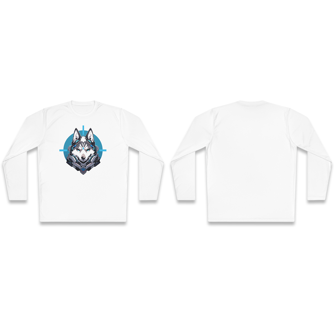 100%纯棉长袖T恤 | Mascot-Dog-014 