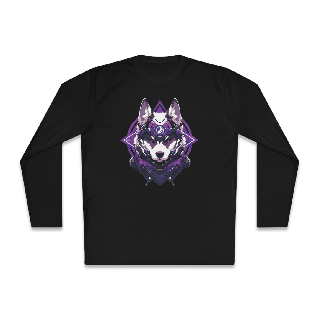 100%纯棉长袖T恤 | Mascot-Dog-016 