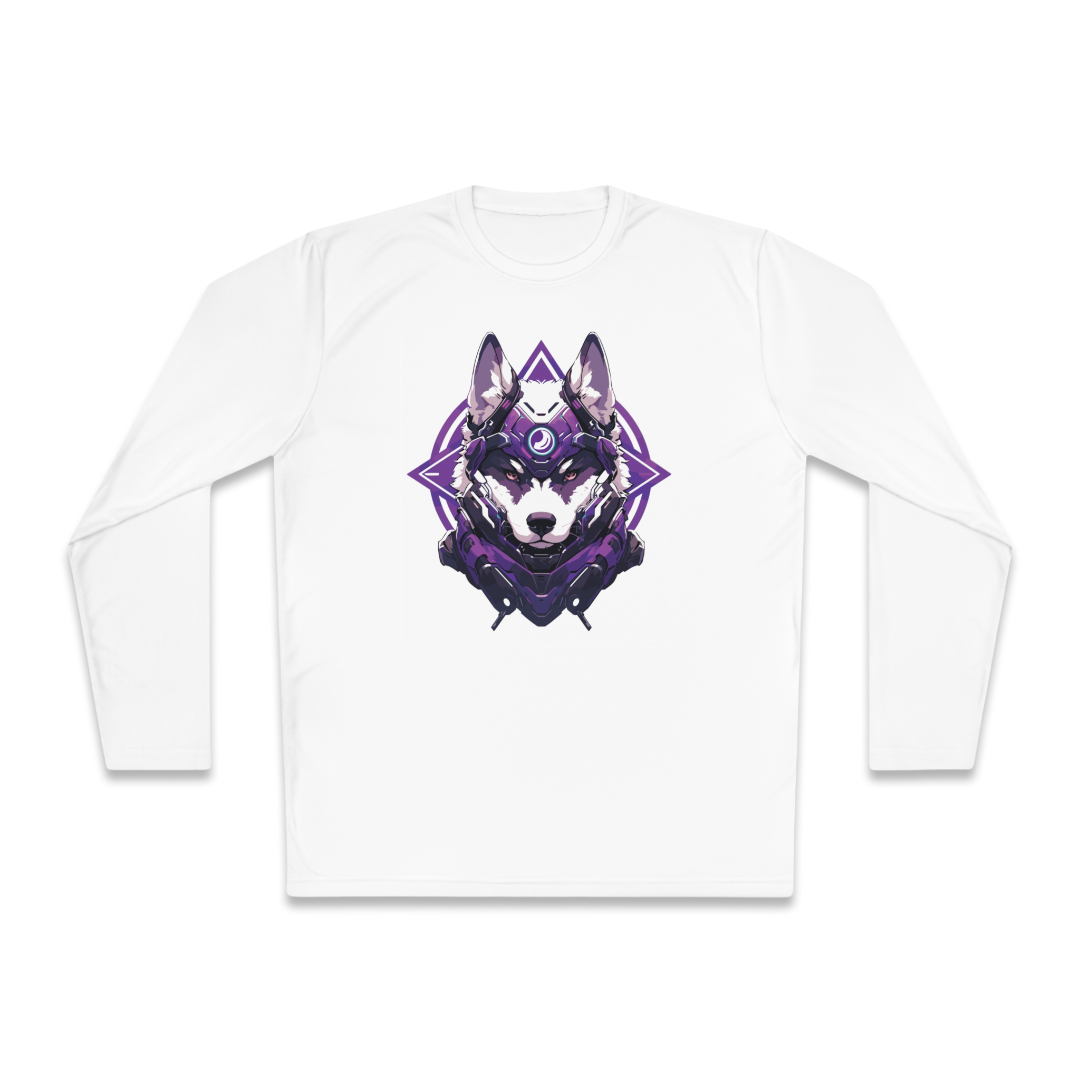 100% Cotton Long Sleeve Tee | Mascot-Dog-016