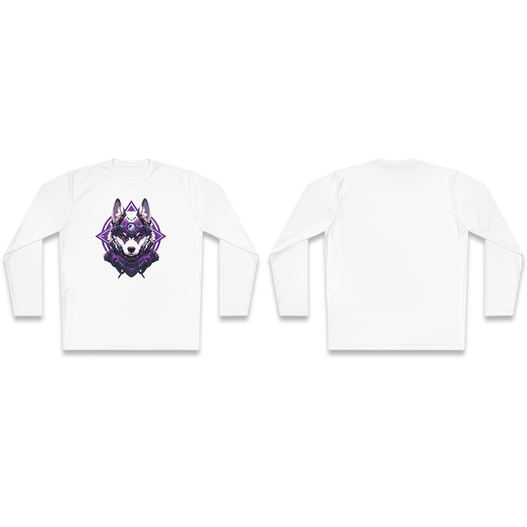 100%纯棉长袖T恤 | Mascot-Dog-016 