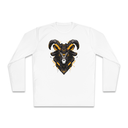 100% Cotton Long Sleeve Tee | Mascot-Goat-004