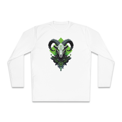 100% Cotton Long Sleeve Tee | Mascot-Goat-006