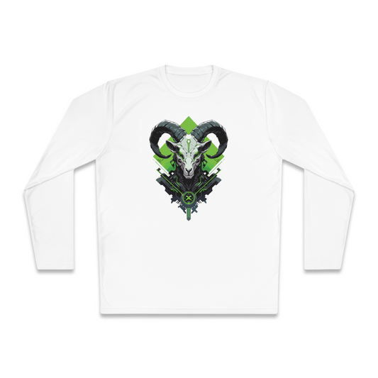 100% Cotton Long Sleeve Tee | Mascot-Goat-006