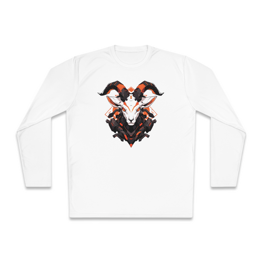 100% Cotton Long Sleeve Tee | Mascot-Goat-008