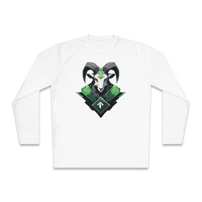 100% Cotton Long Sleeve Tee | Mascot-Goat-011