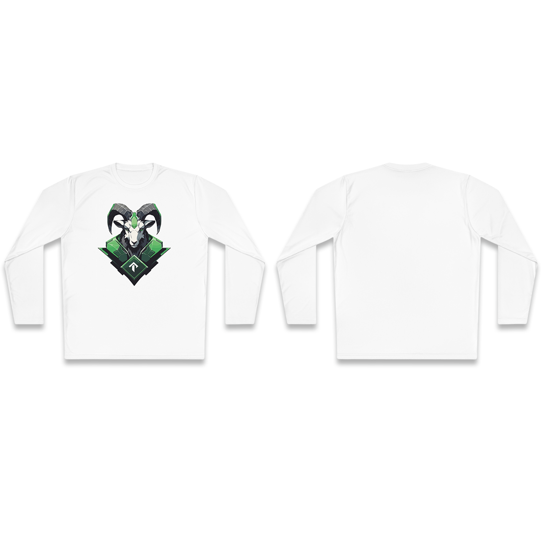 100%纯棉长袖T恤 | Mascot-Goat-011 
