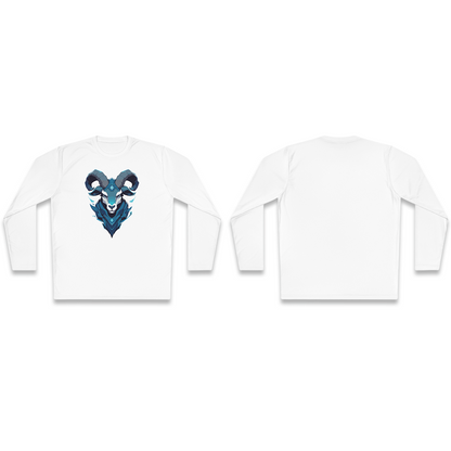 100% Cotton Long Sleeve Tee | Mascot-Goat-014