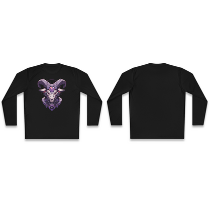 100% Cotton Long Sleeve Tee | Mascot-Goat-015