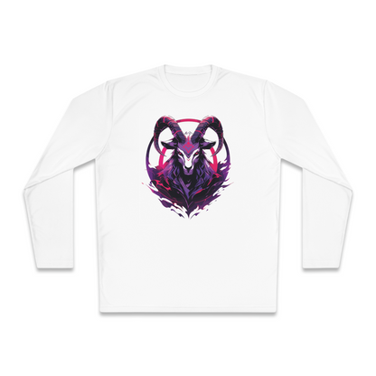 100% Cotton Long Sleeve Tee | Mascot-Goat-016