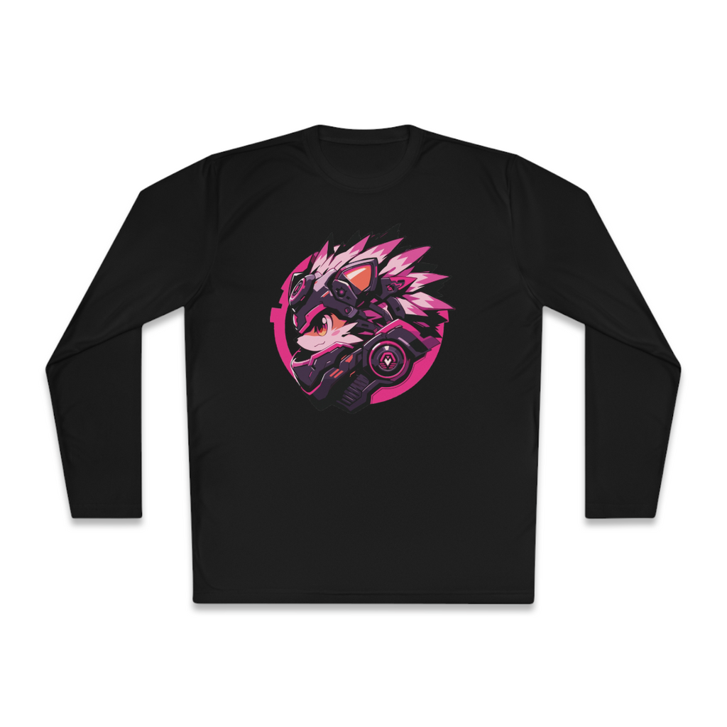100%纯棉长袖T恤 | Mascot-Hedgehog-001 