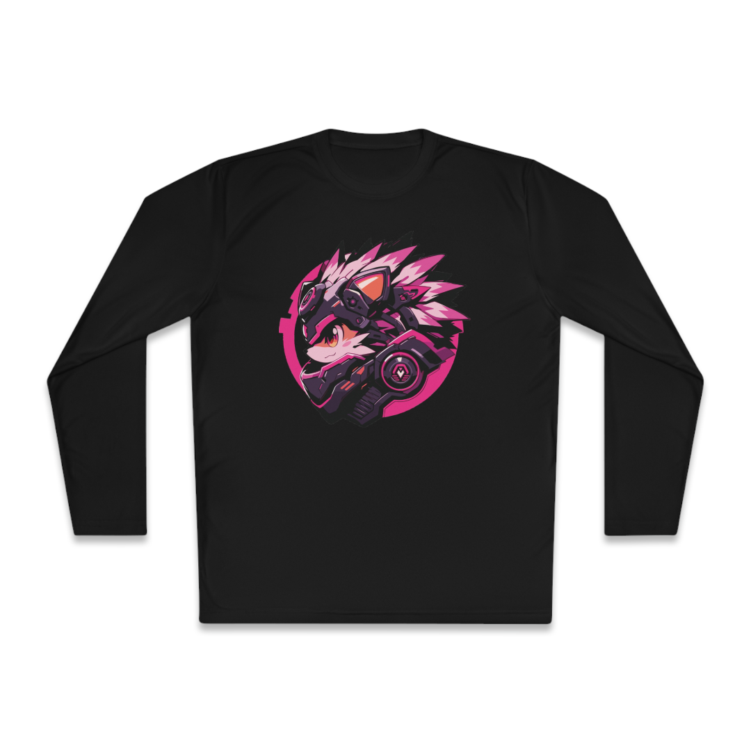 100%纯棉长袖T恤 | Mascot-Hedgehog-001 