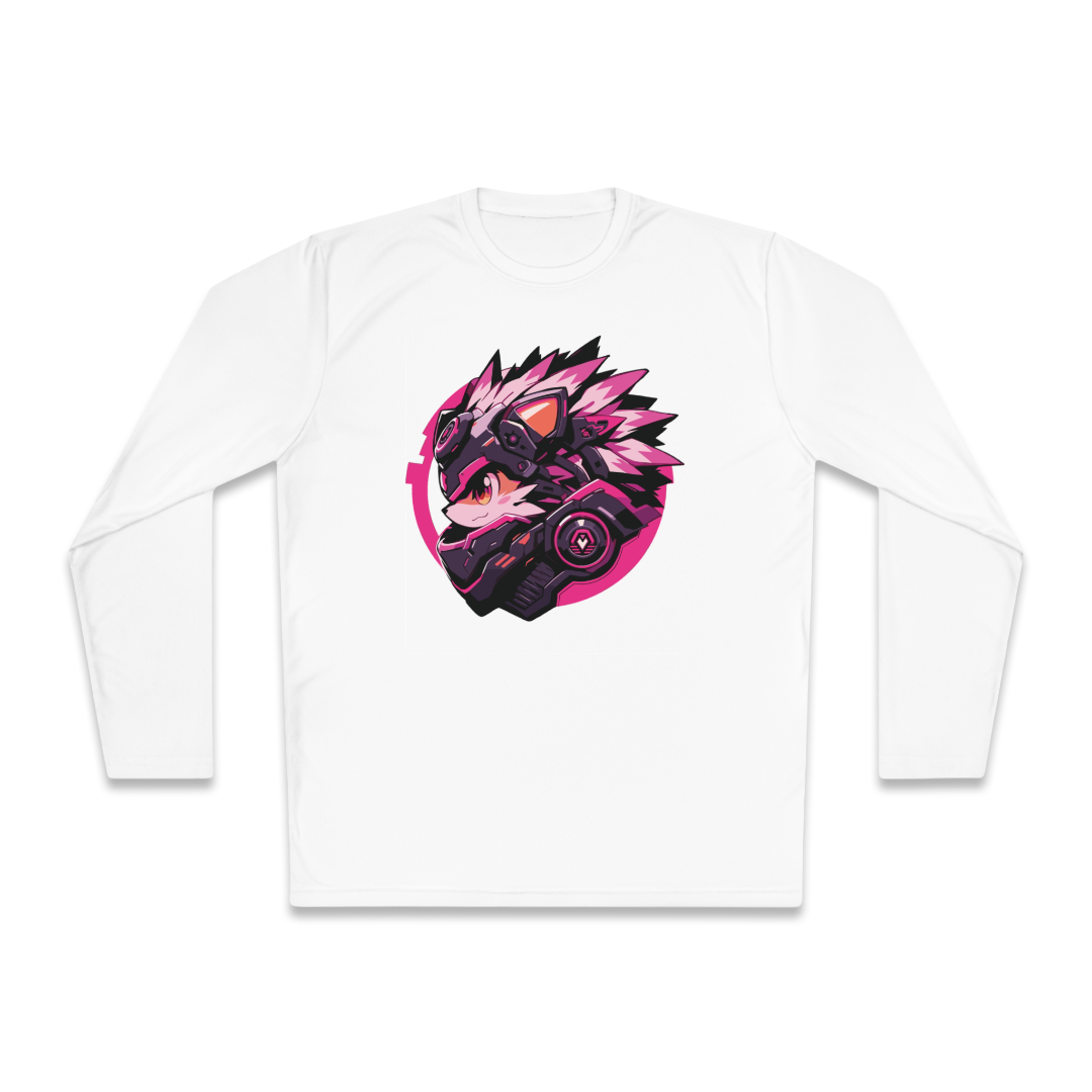 100%纯棉长袖T恤 | Mascot-Hedgehog-001 