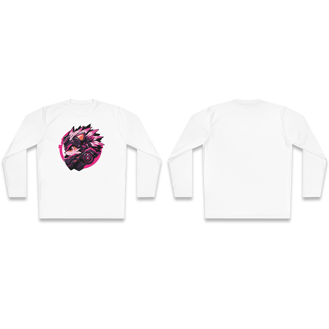 100%纯棉长袖T恤 | Mascot-Hedgehog-001 