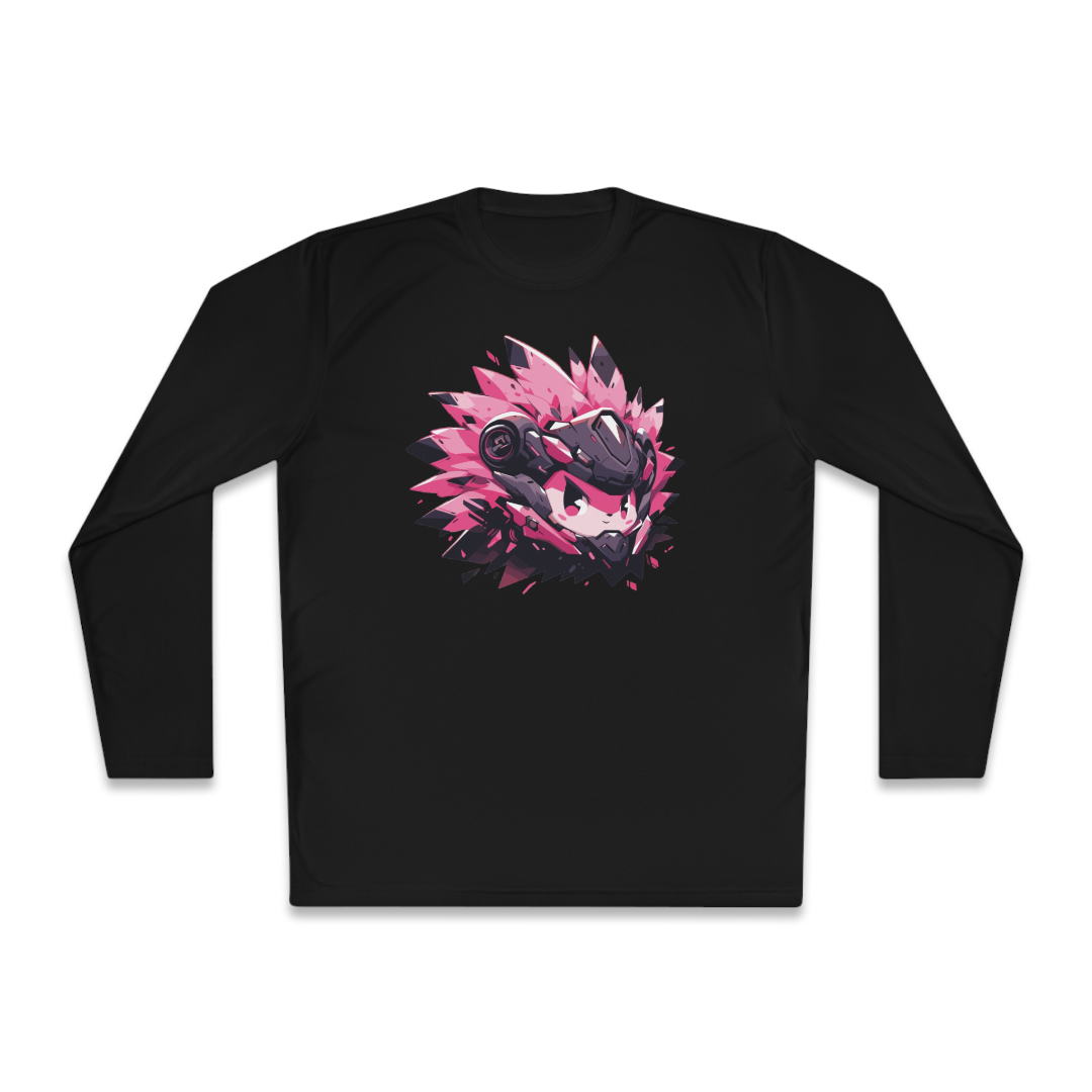 100% Cotton Long Sleeve Tee | Mascot-Hedgehog-002