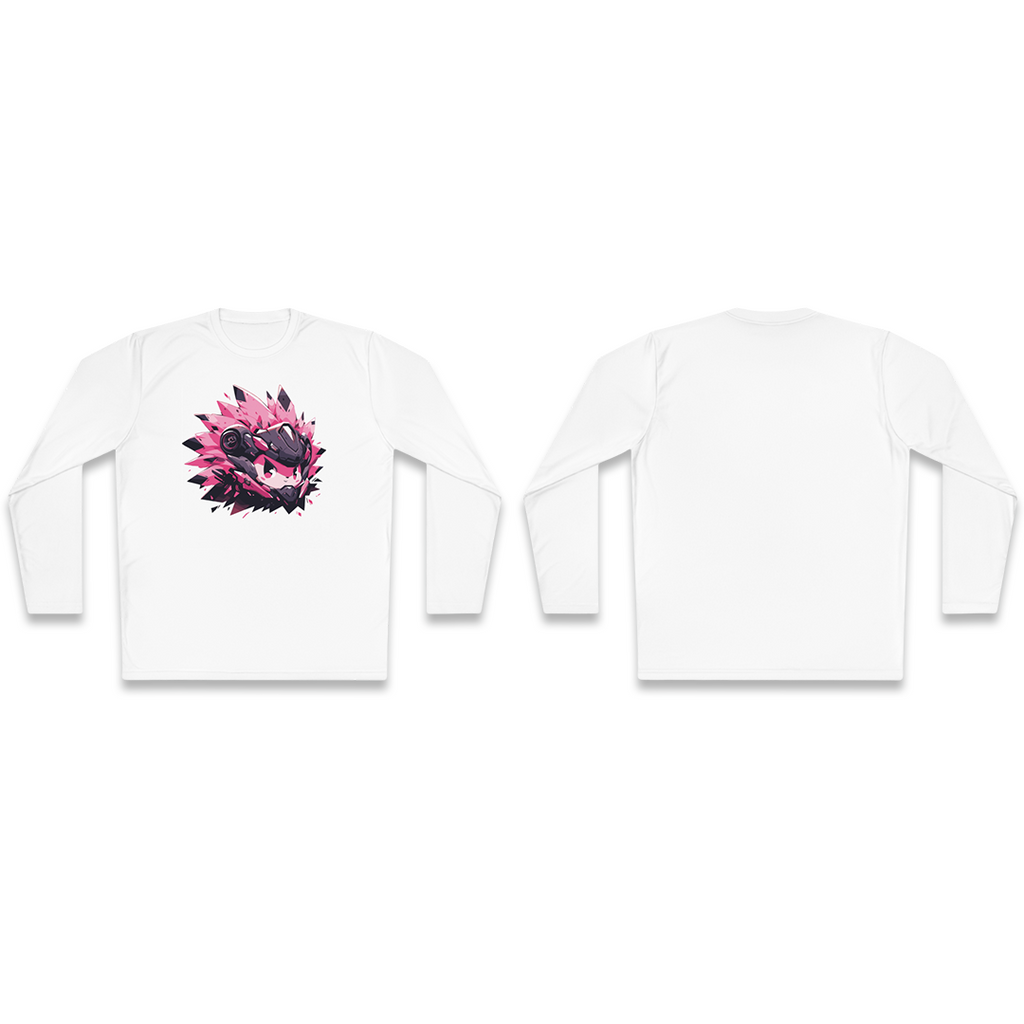 100%纯棉长袖T恤 | Mascot-Hedgehog-002 