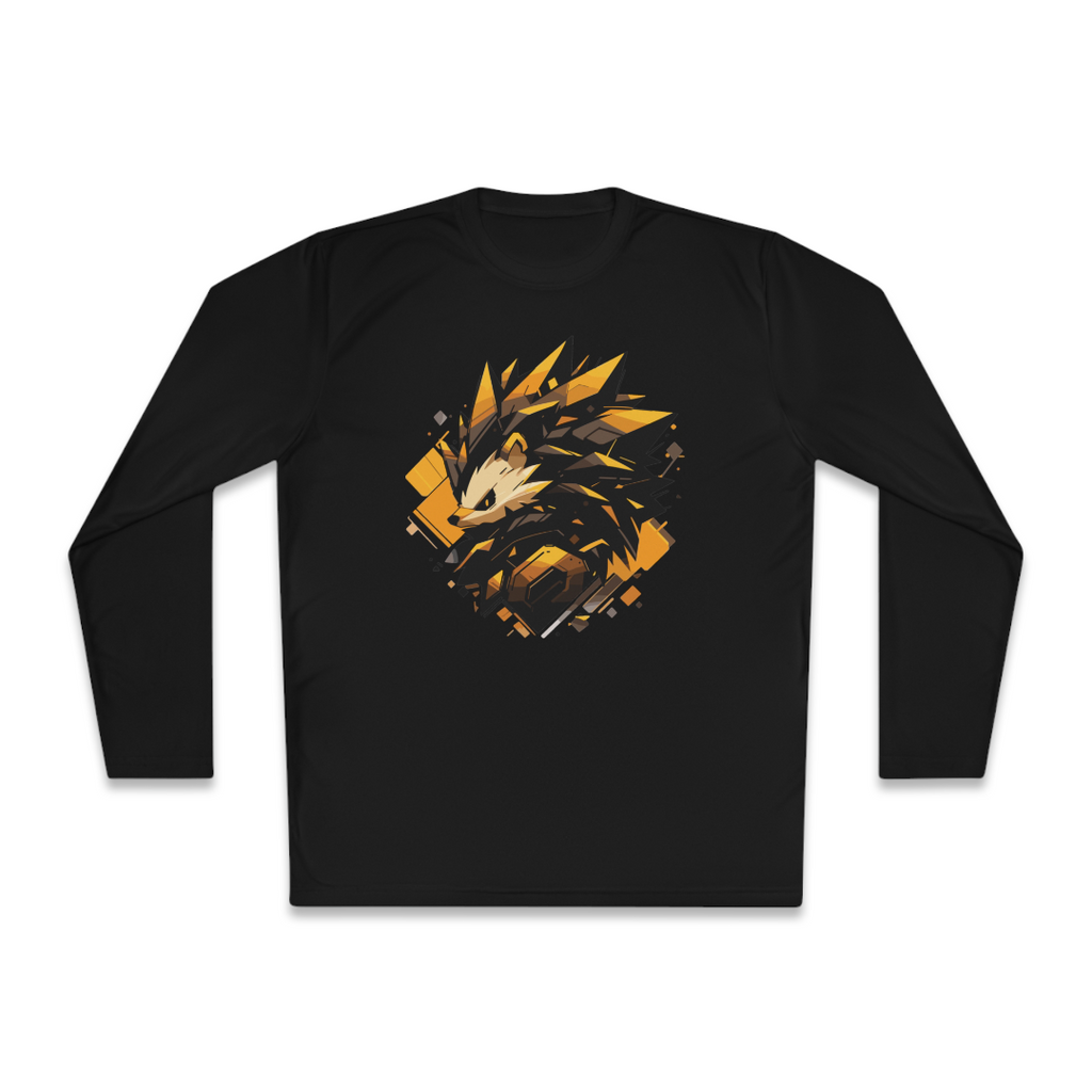 100%纯棉长袖T恤 | Mascot-Hedgehog-003 