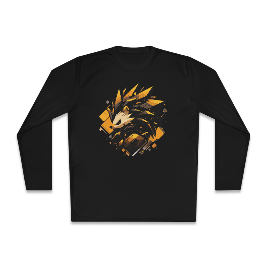 100% Cotton Long Sleeve Tee | Mascot-Hedgehog-003