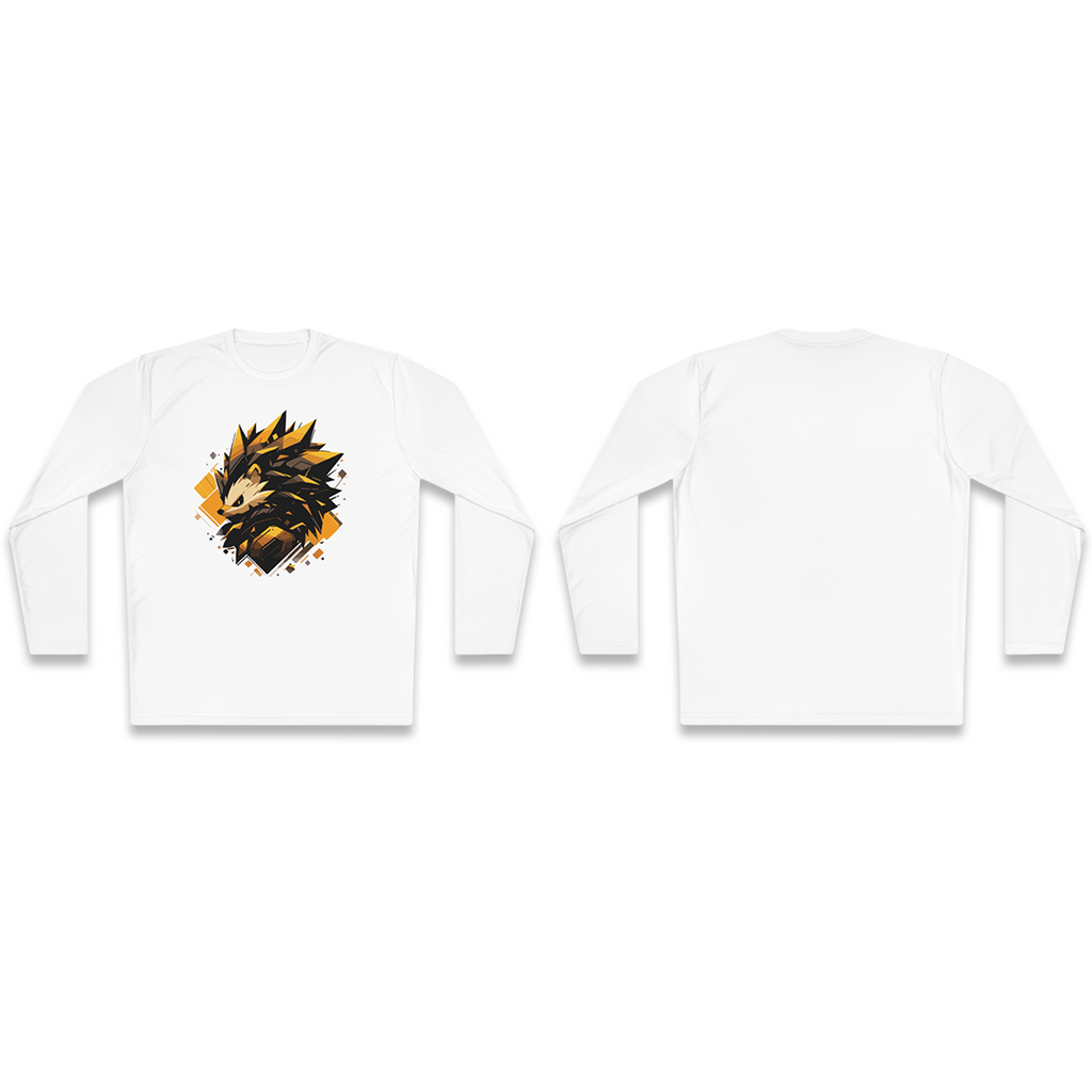 100%纯棉长袖T恤 | Mascot-Hedgehog-003 