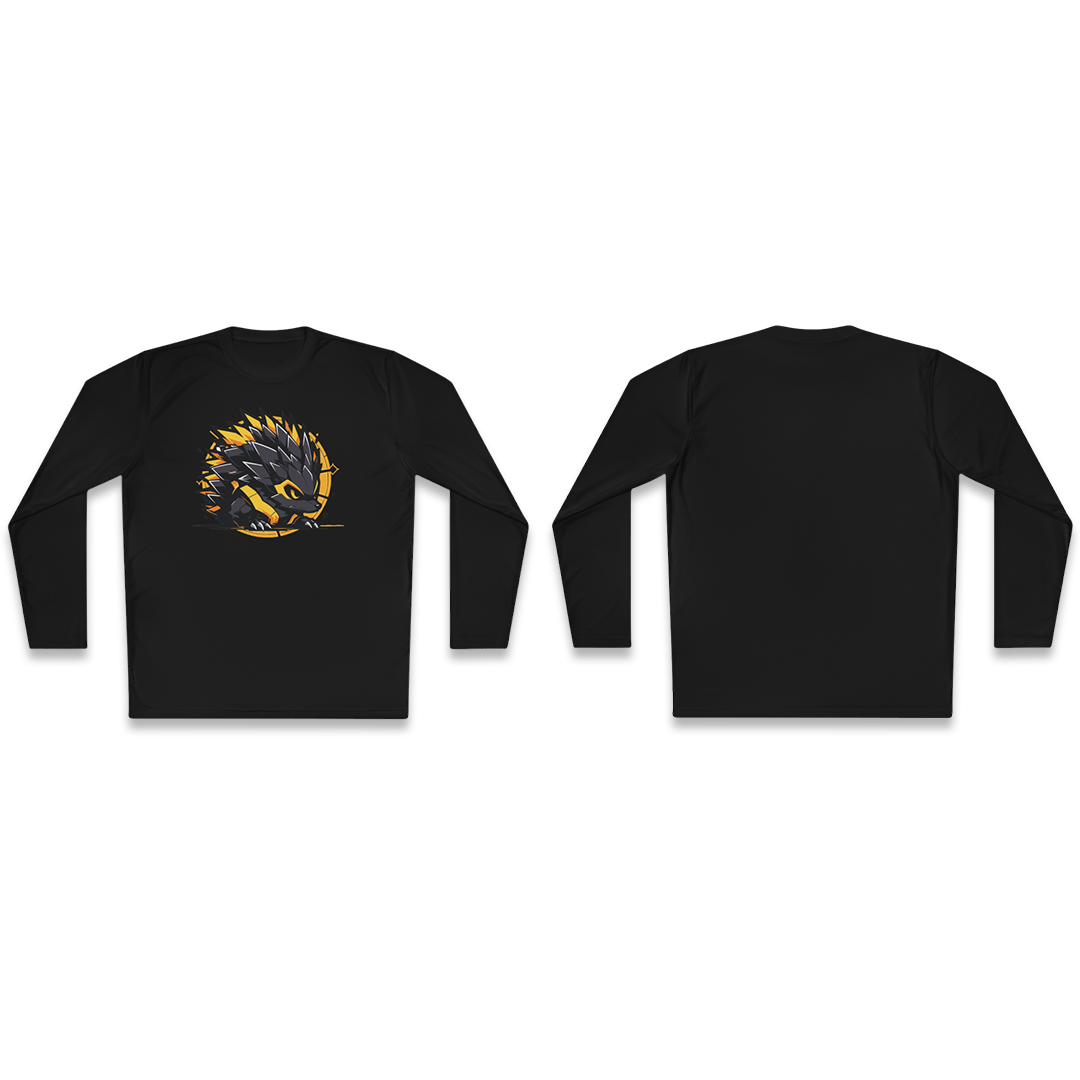 100%纯棉长袖T恤 | Mascot-Hedgehog-004 