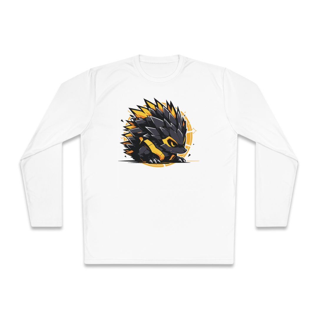 100% Cotton Long Sleeve Tee | Mascot-Hedgehog-004