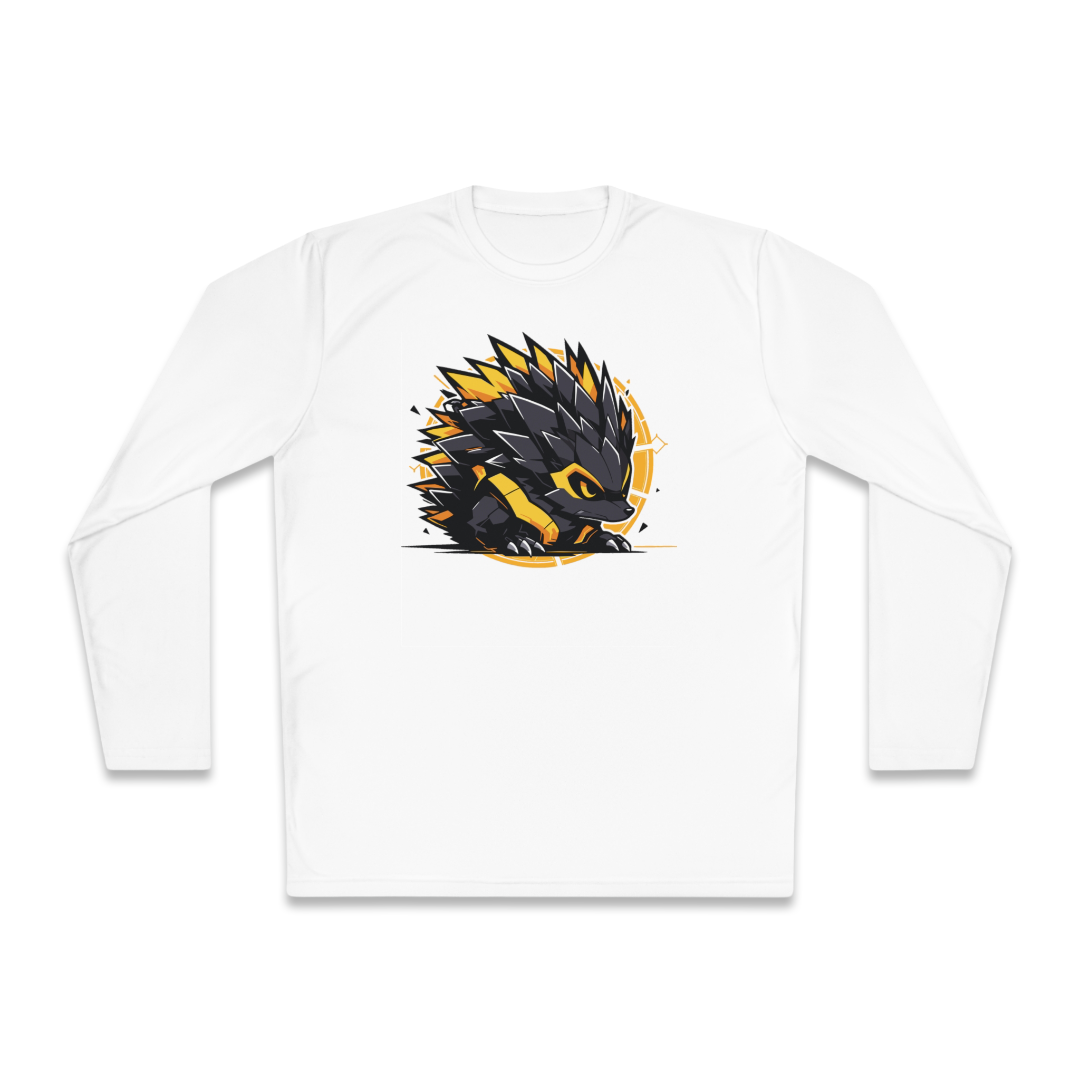 100%纯棉长袖T恤 | Mascot-Hedgehog-004 