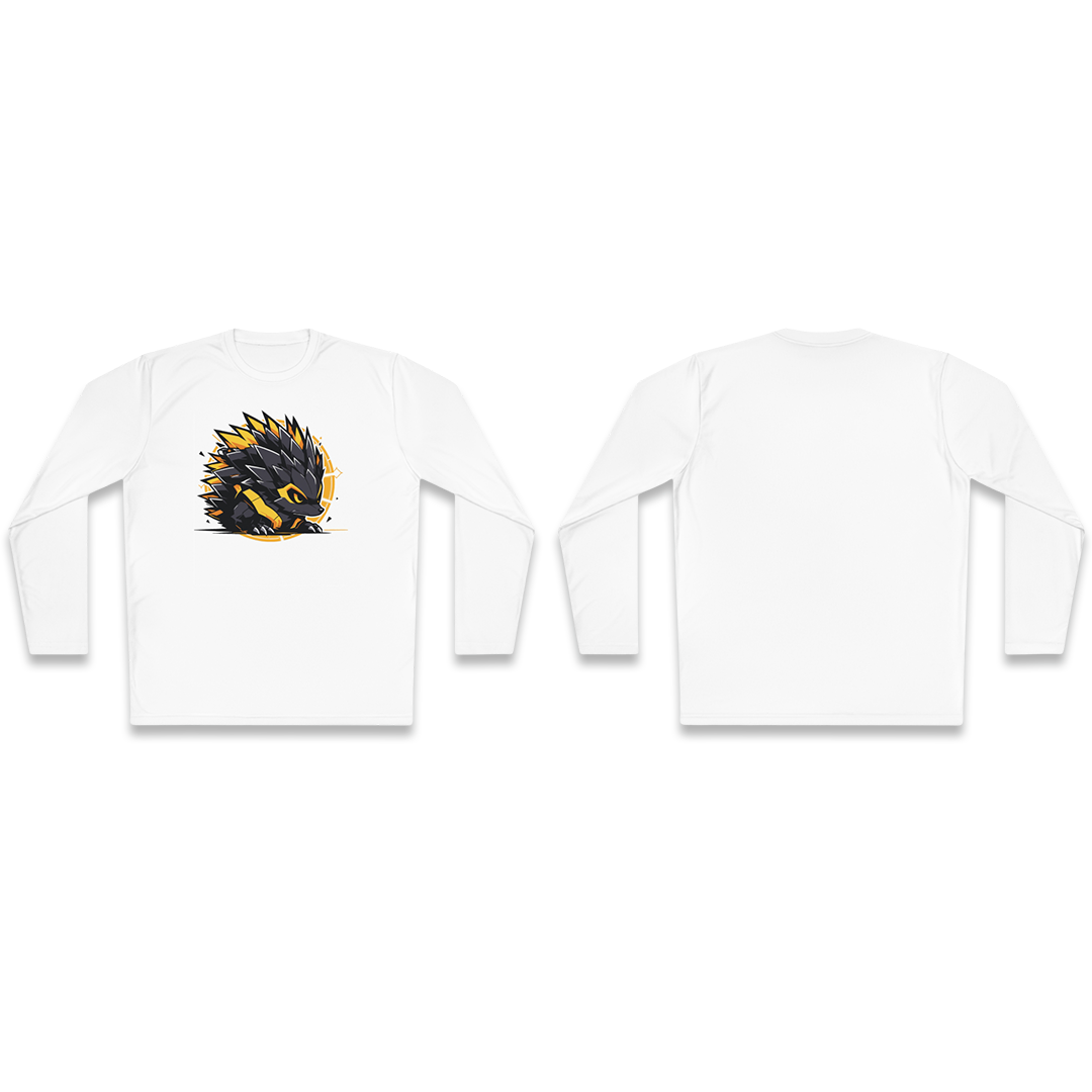 100% Cotton Long Sleeve Tee | Mascot-Hedgehog-004