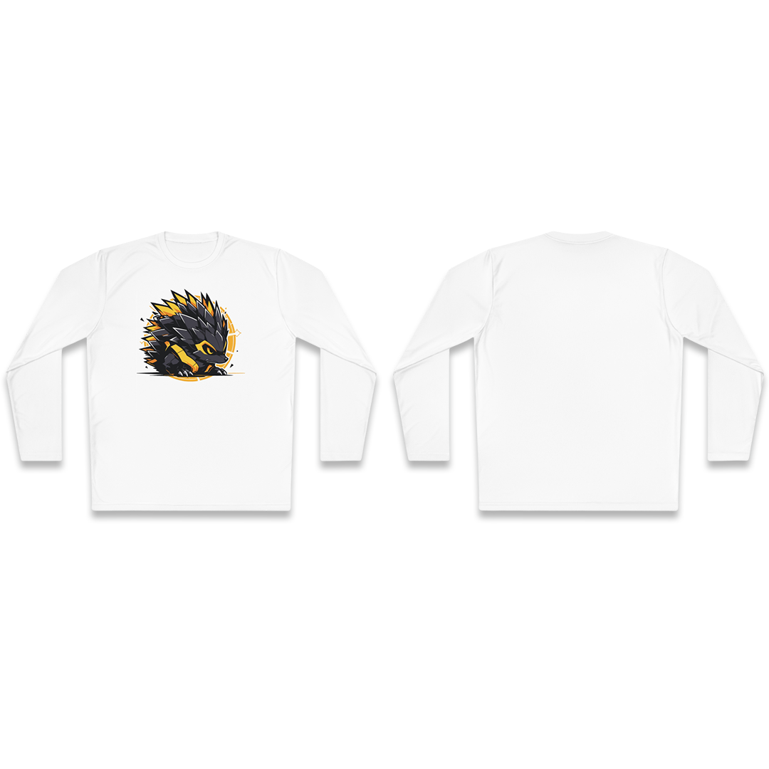 100%纯棉长袖T恤 | Mascot-Hedgehog-004 