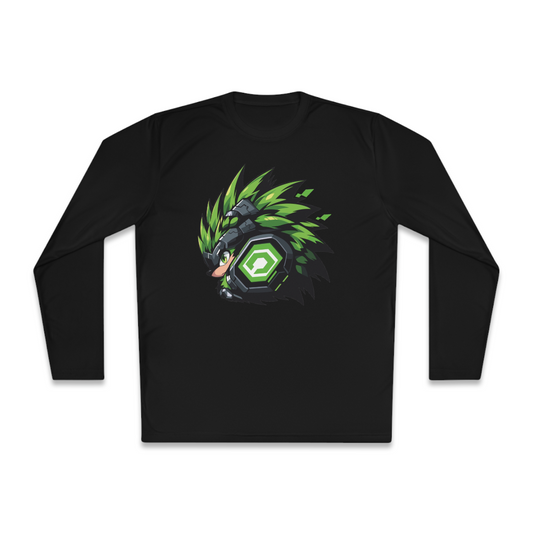 100% Cotton Long Sleeve Tee | Mascot-Hedgehog-005