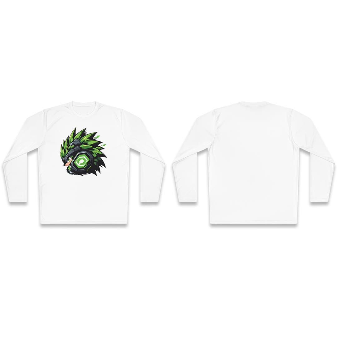 100%纯棉长袖T恤 | Mascot-Hedgehog-005 
