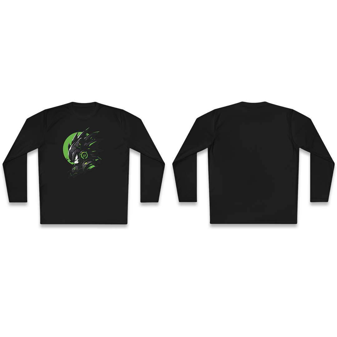 100%纯棉长袖T恤 | Mascot-Hedgehog-006 