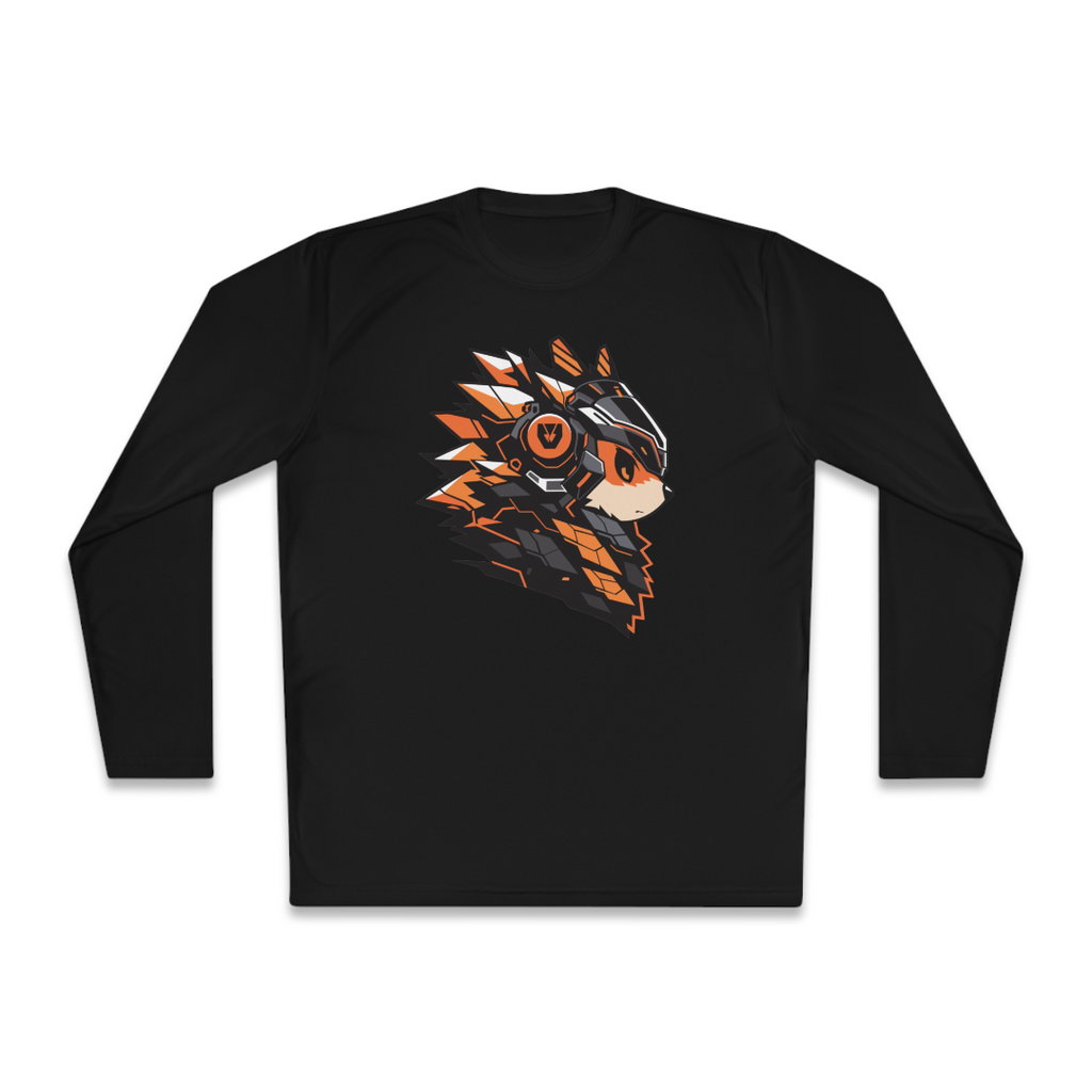 100%纯棉长袖T恤 | Mascot-Hedgehog-007 