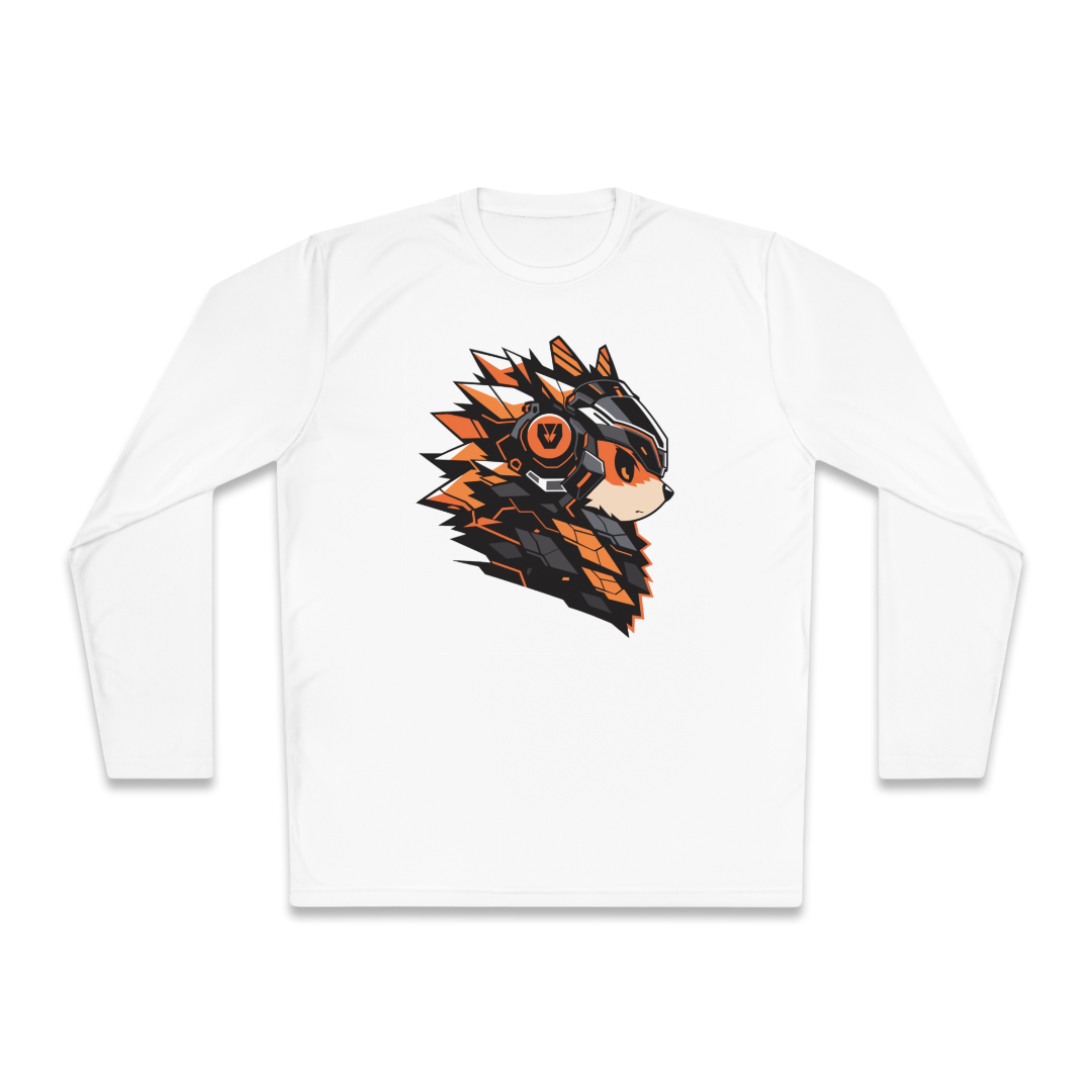 100% Cotton Long Sleeve Tee | Mascot-Hedgehog-007