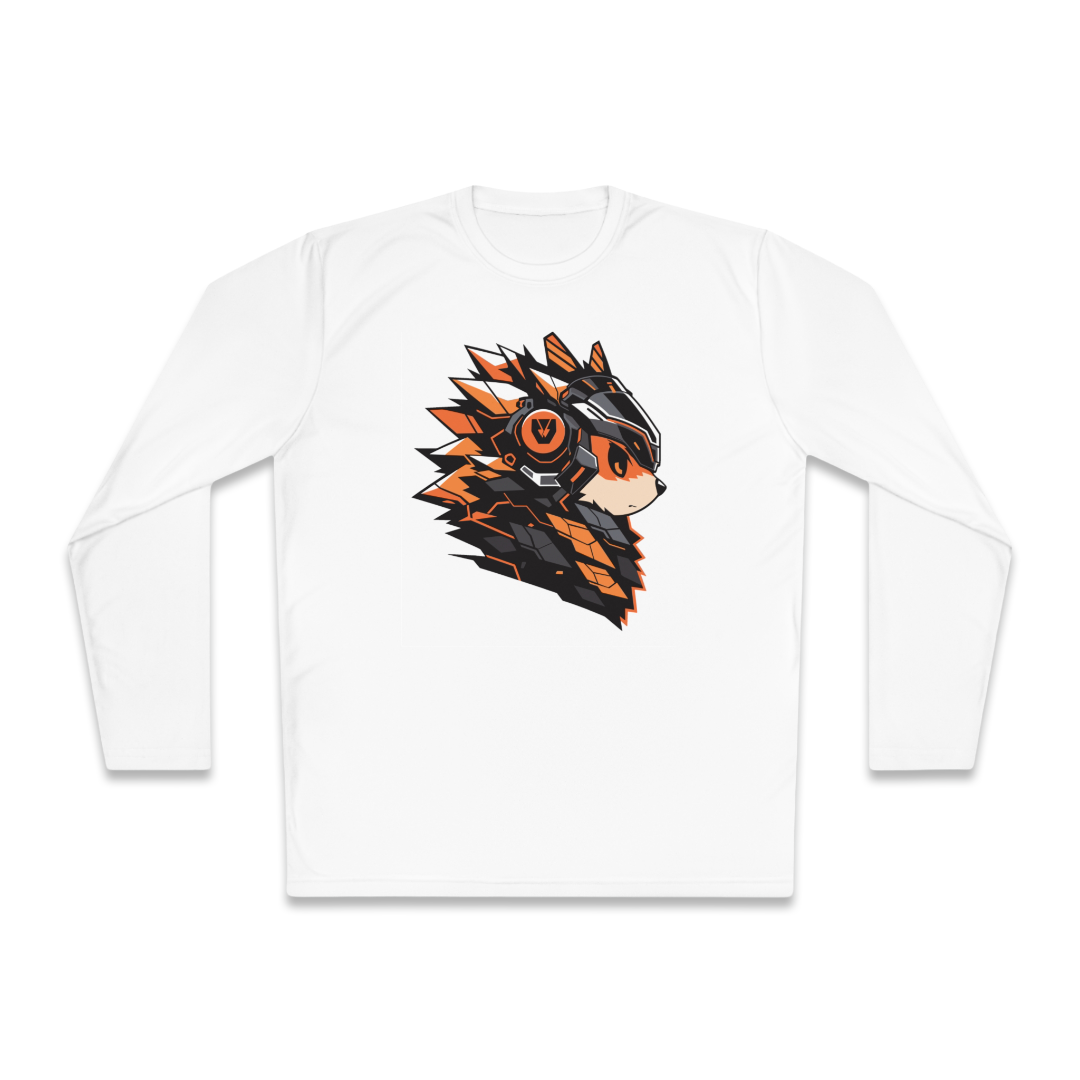 100%纯棉长袖T恤 | Mascot-Hedgehog-007 