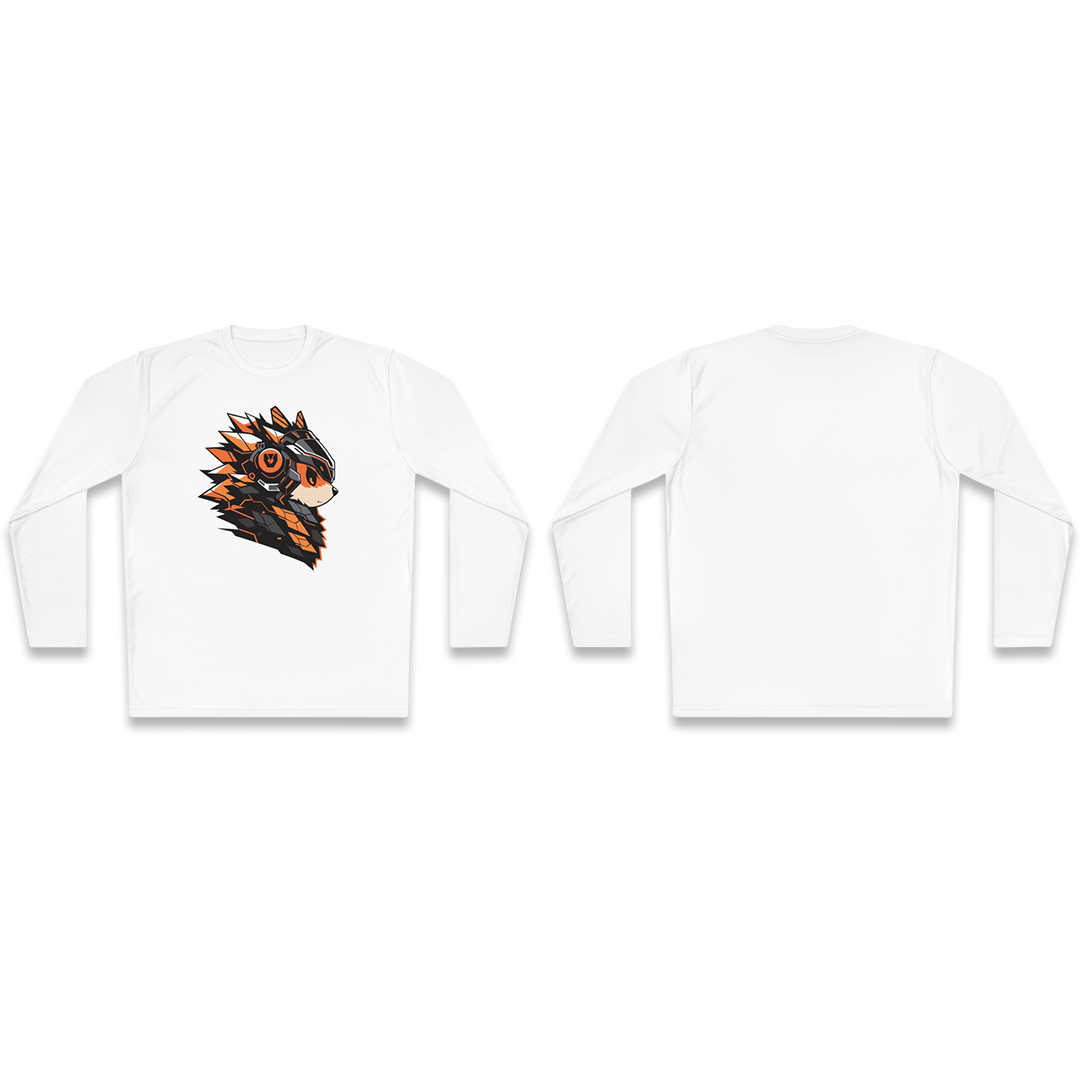 100% Cotton Long Sleeve Tee | Mascot-Hedgehog-007