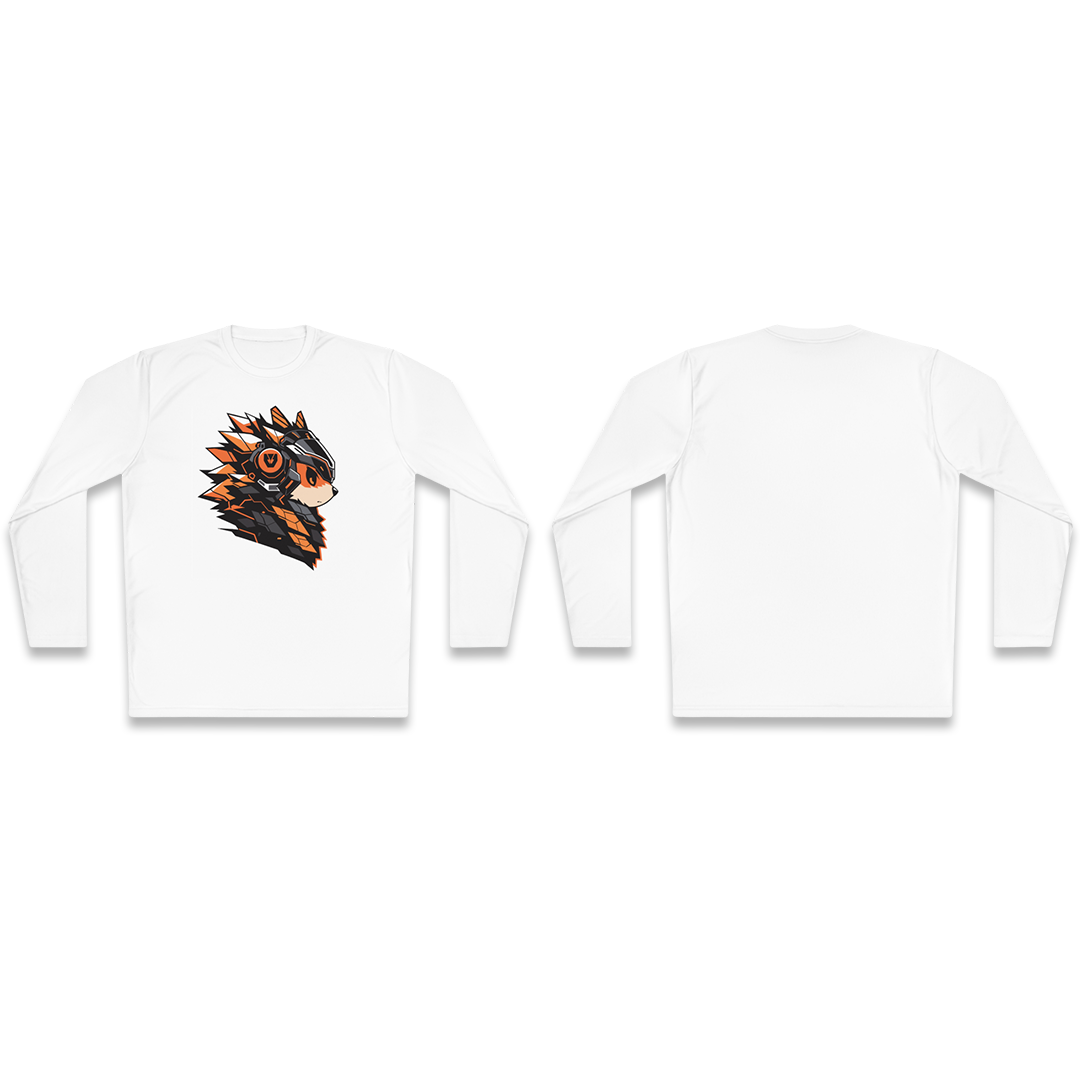 100%纯棉长袖T恤 | Mascot-Hedgehog-007 