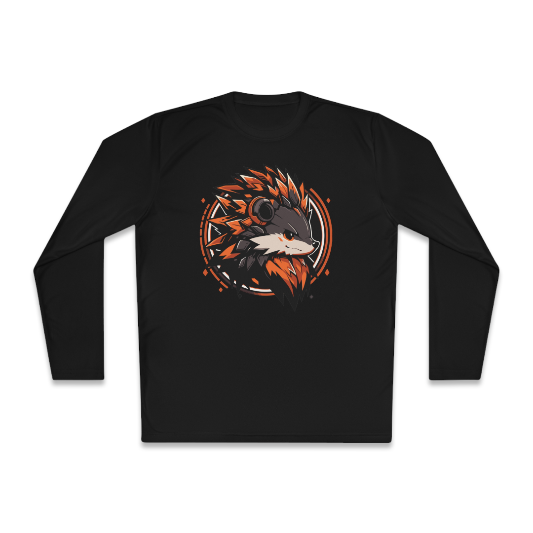 100% Cotton Long Sleeve Tee | Mascot-Hedgehog-008