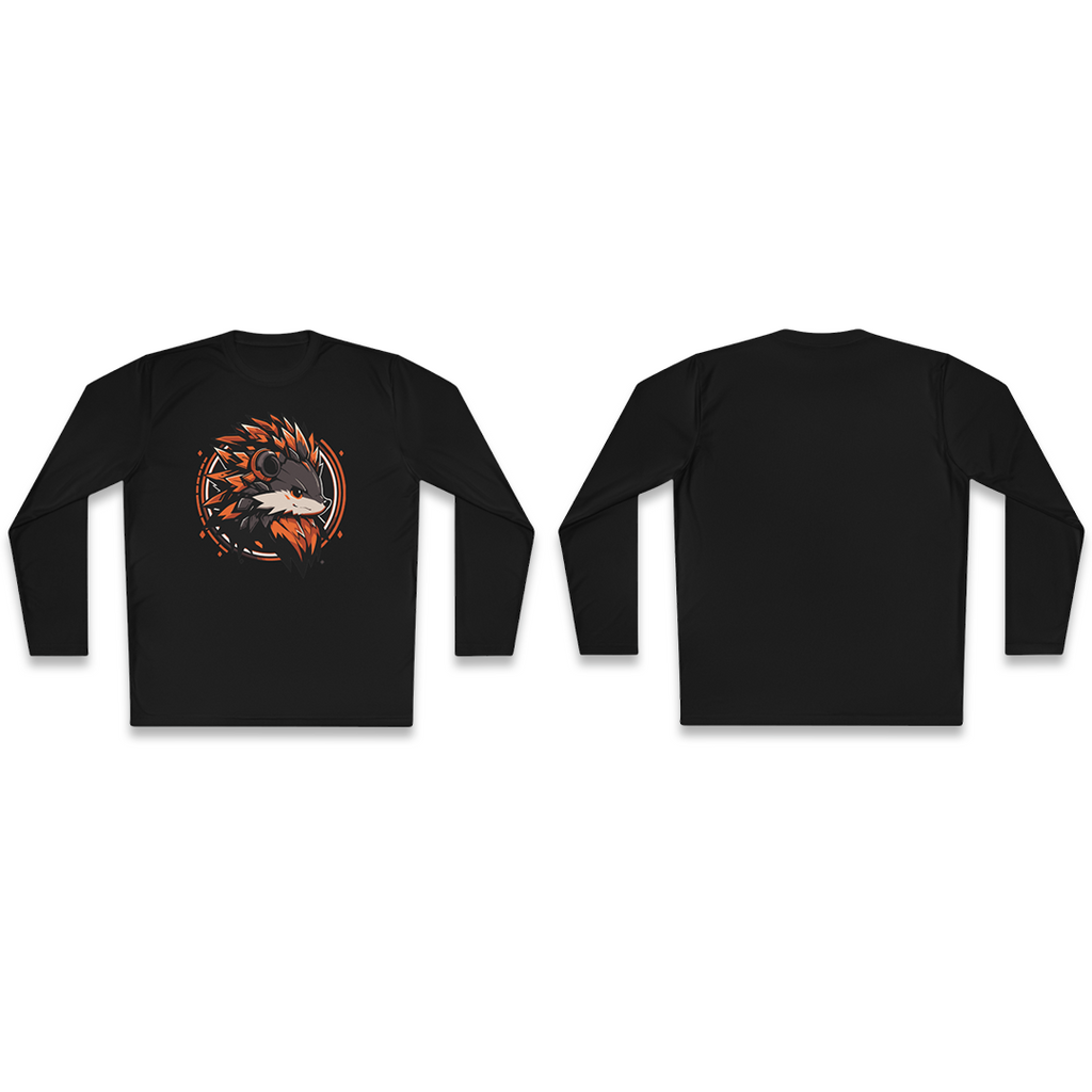 100%纯棉长袖T恤 | Mascot-Hedgehog-008 