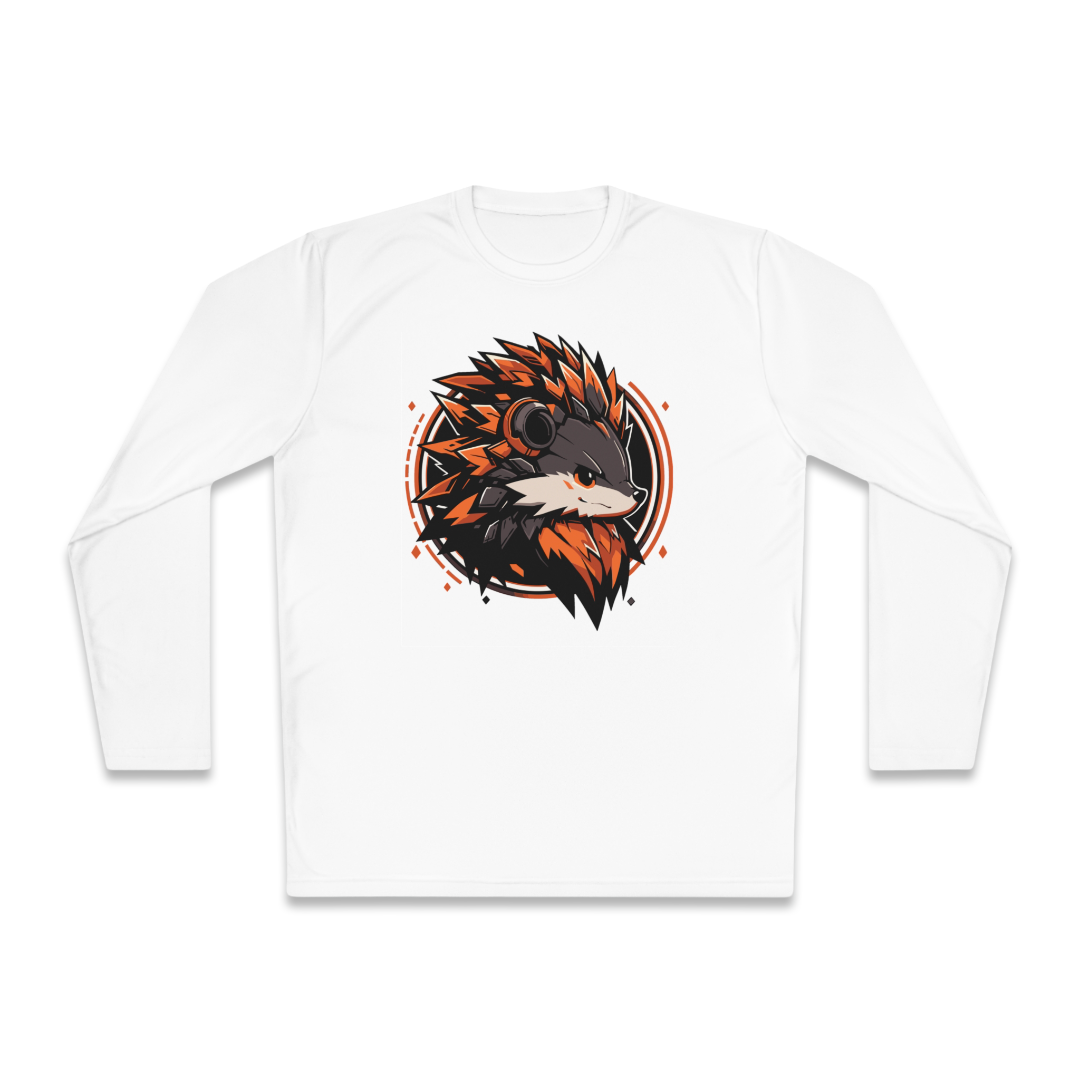 100% Cotton Long Sleeve Tee | Mascot-Hedgehog-008