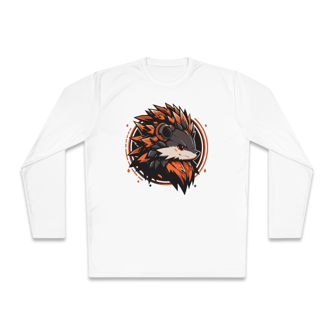 100%纯棉长袖T恤 | Mascot-Hedgehog-008 