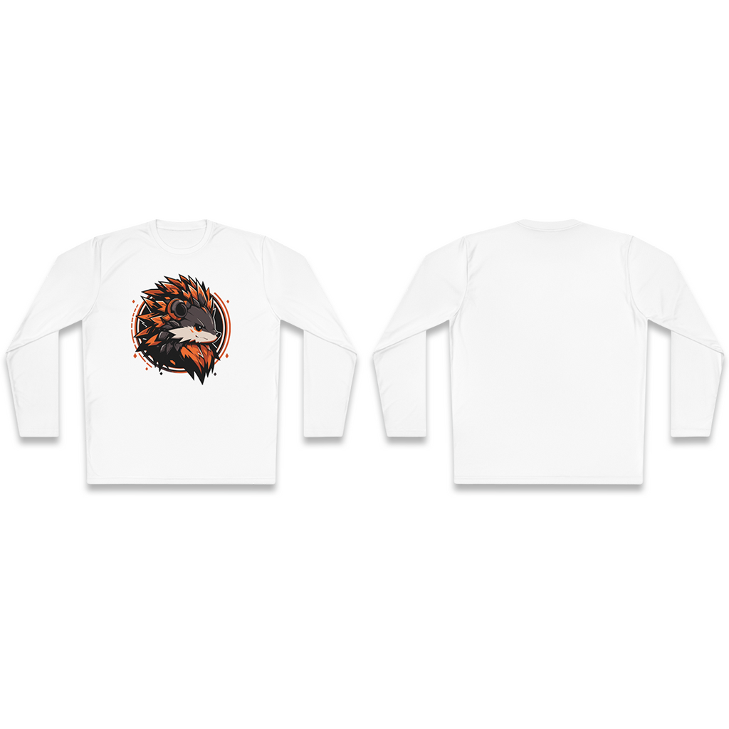 100%纯棉长袖T恤 | Mascot-Hedgehog-008 
