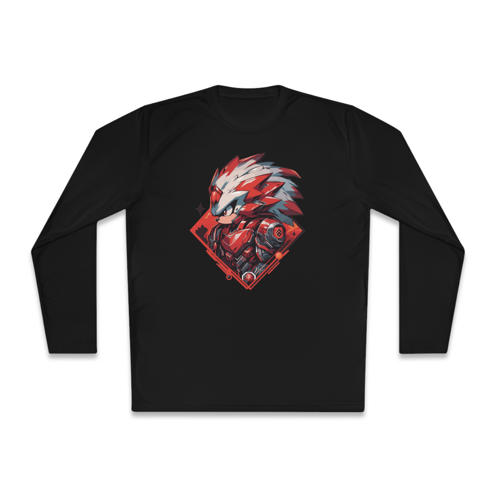 100%纯棉长袖T恤 | Mascot-Hedgehog-009 