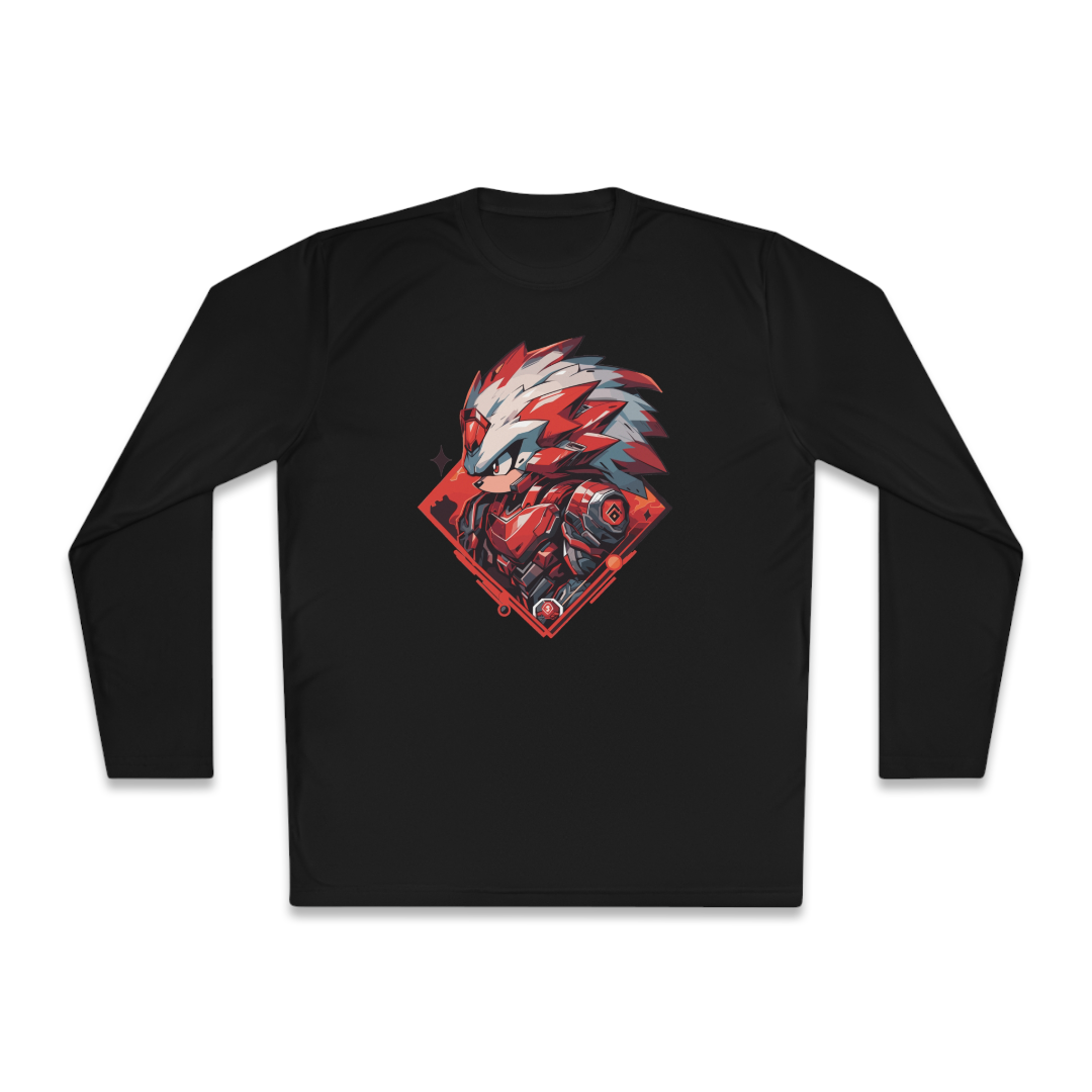 100%纯棉长袖T恤 | Mascot-Hedgehog-009 