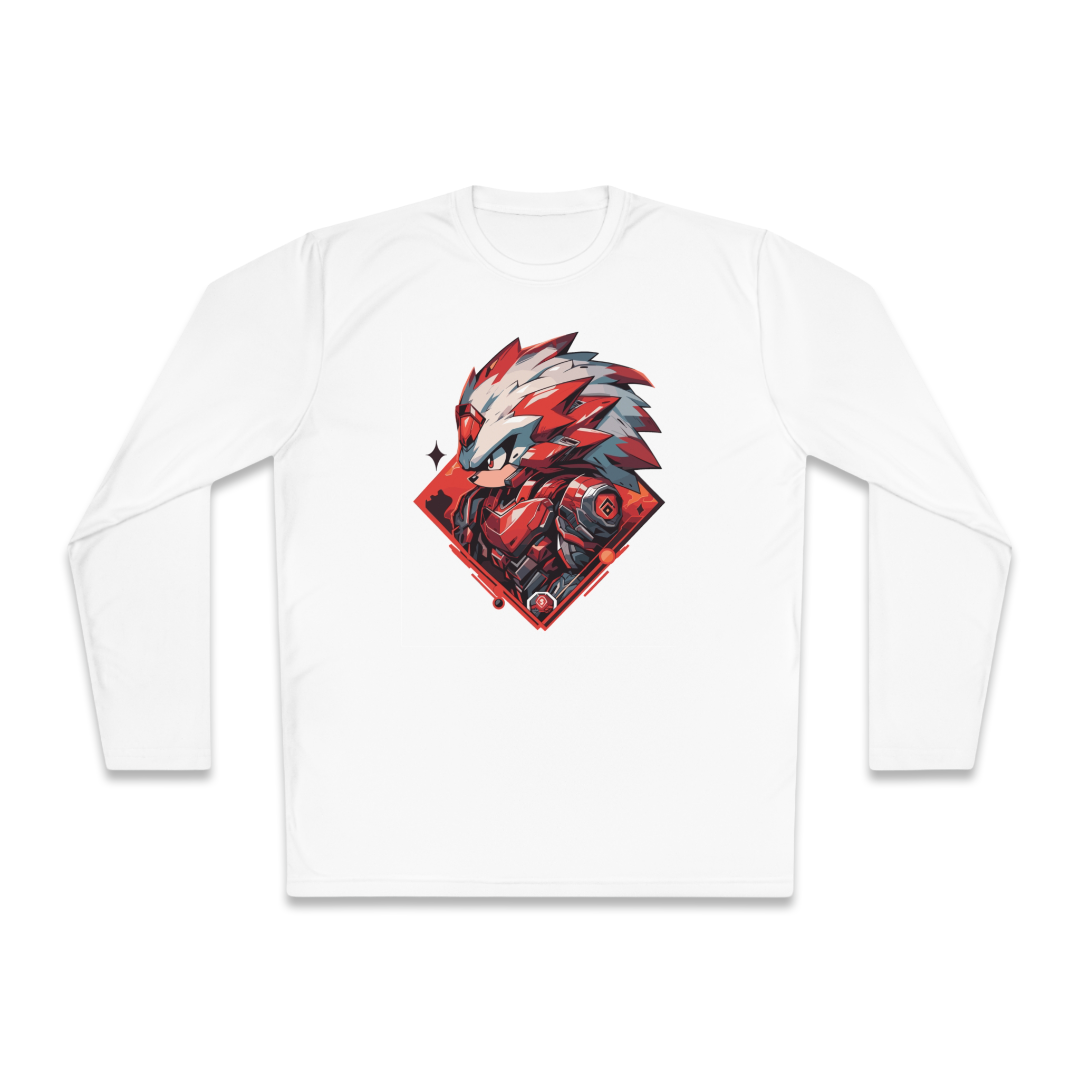 100%纯棉长袖T恤 | Mascot-Hedgehog-009 