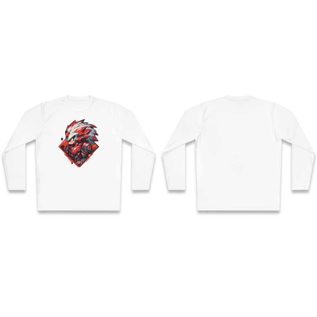 100%纯棉长袖T恤 | Mascot-Hedgehog-009 