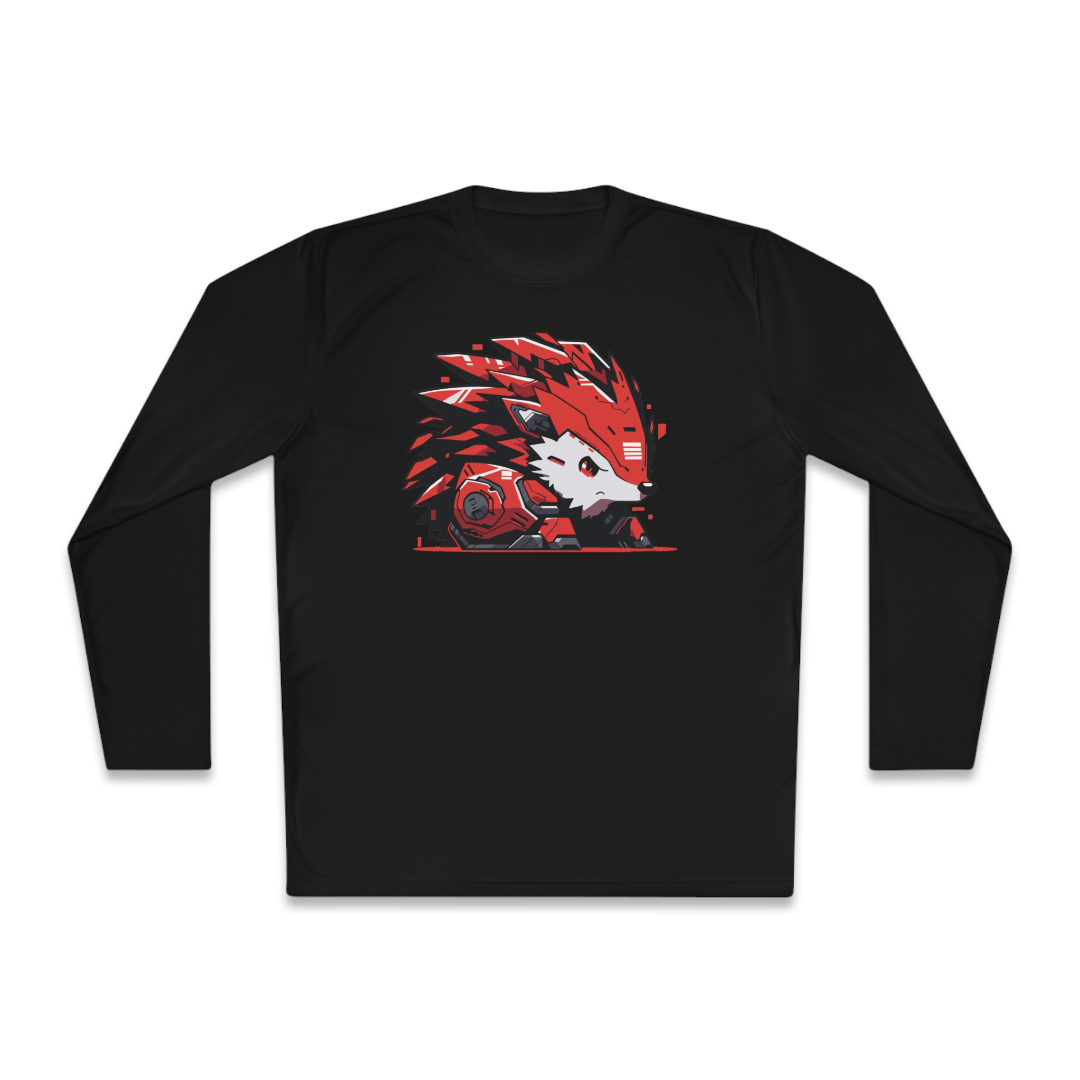 100% Cotton Long Sleeve Tee | Mascot-Hedgehog-010