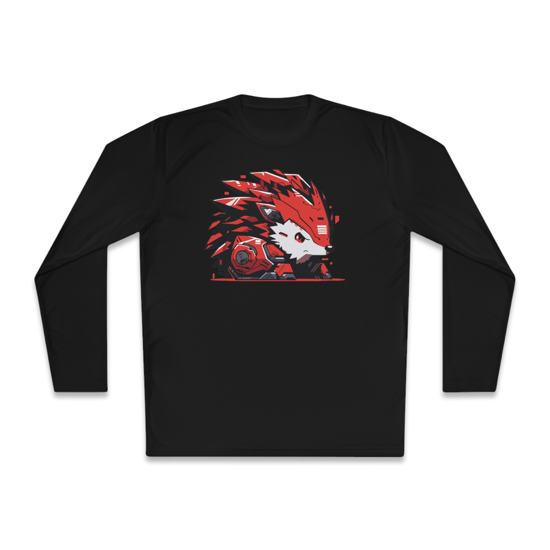 100%纯棉长袖T恤 | Mascot-Hedgehog-010 