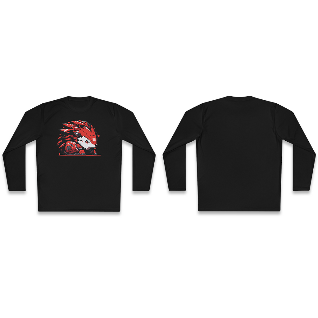 100%纯棉长袖T恤 | Mascot-Hedgehog-010 