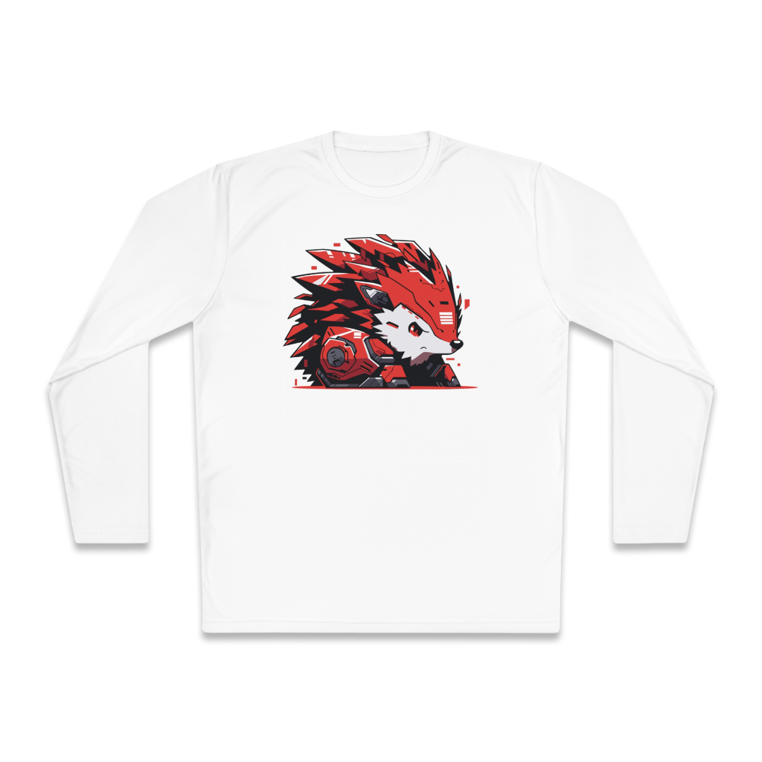 100%纯棉长袖T恤 | Mascot-Hedgehog-010 