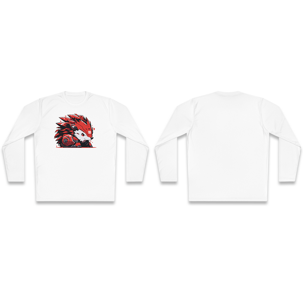 100%纯棉长袖T恤 | Mascot-Hedgehog-010 